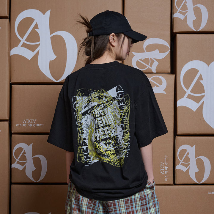 ADLV WE WERE OVERLAP ARTWORK SHORT SLEEVE T-SHIRT