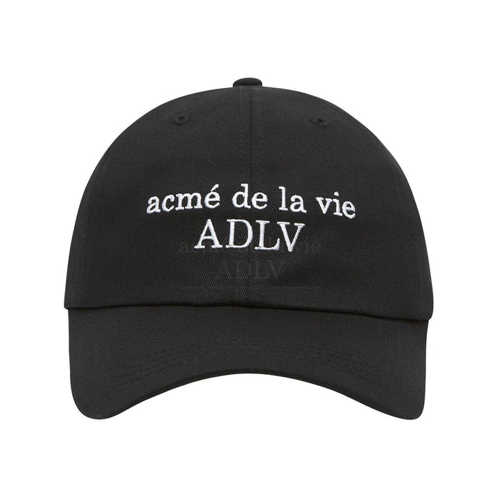 ADLV BASIC BASEBALL CAP BLACK