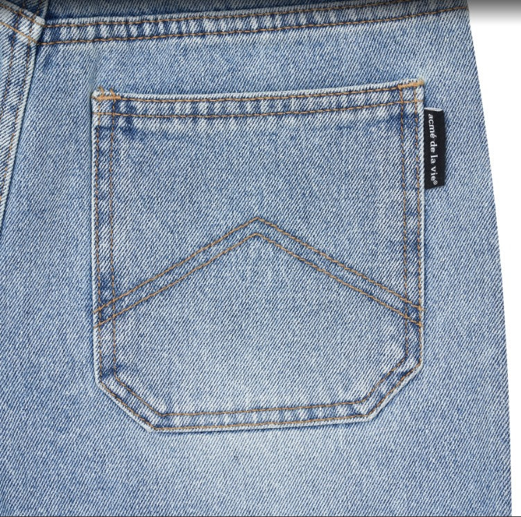 Patch Denim Short