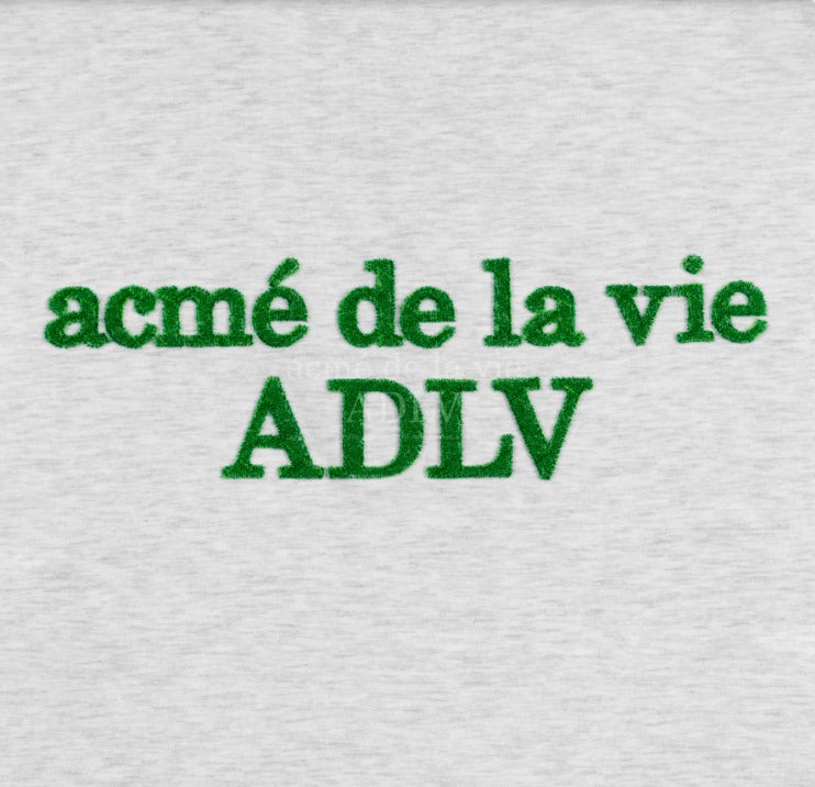 ADLV REAL TURF EMBROIDERY SHORT SLEEVE T-SHIRT MELANGE