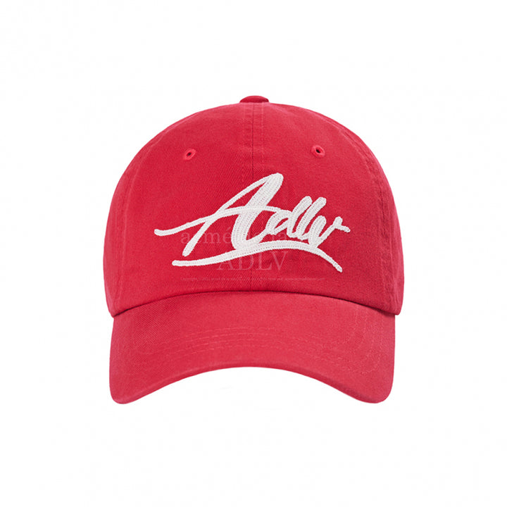 ADLV SCRIPT LOGO CHAIN EMB WASHING BALL CAP