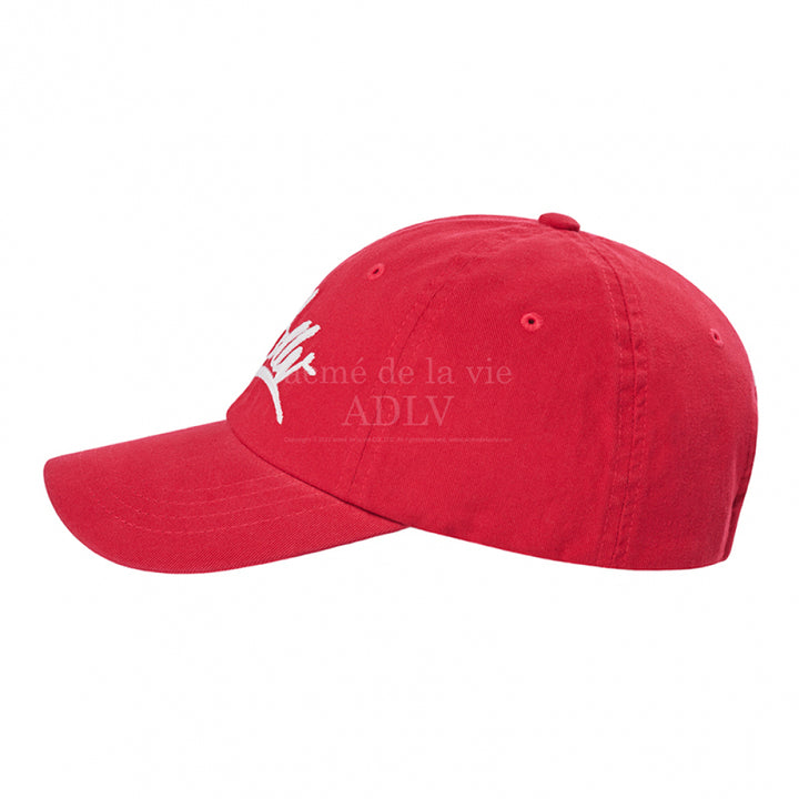 ADLV SCRIPT LOGO CHAIN EMB WASHING BALL CAP