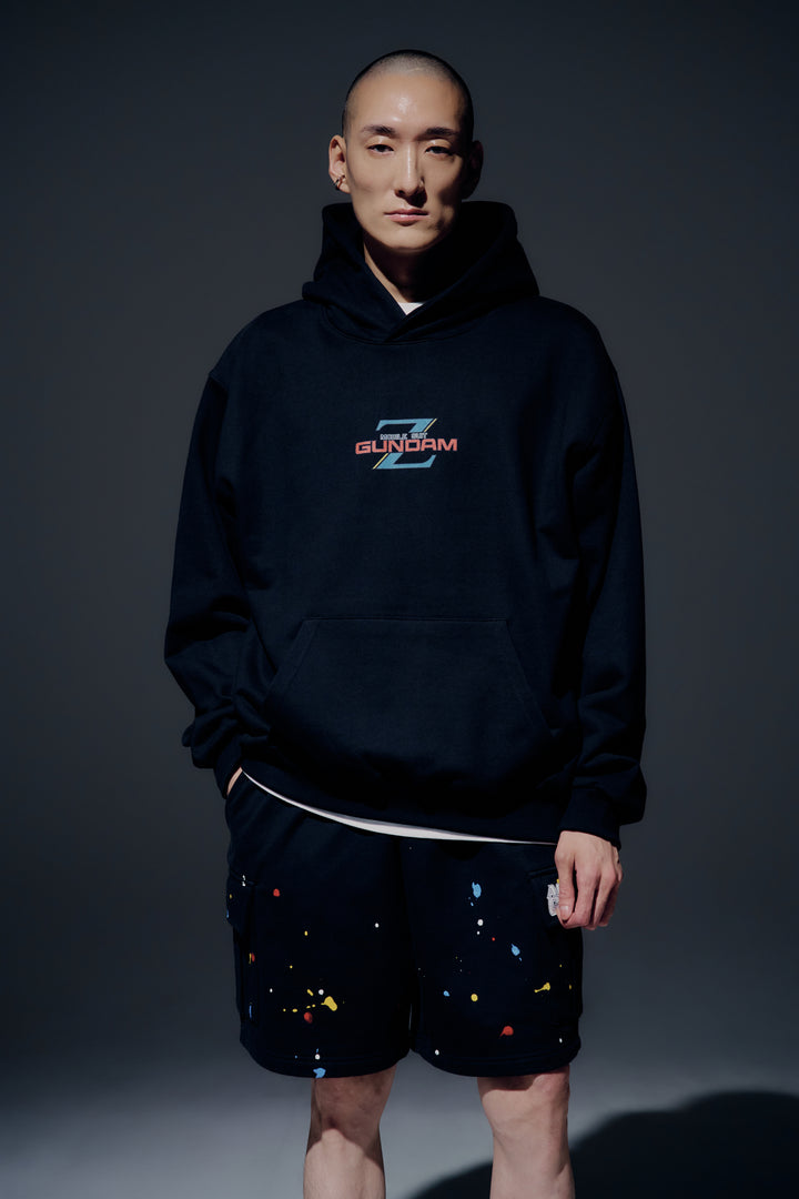 MOBILE SUIT Z GUNDAM MOBILE SUIT HOODIE BLACK