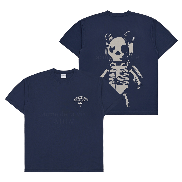 ADLV TRPS2 CREATURE SHORT SLEEVE T-SHIRT NAVY