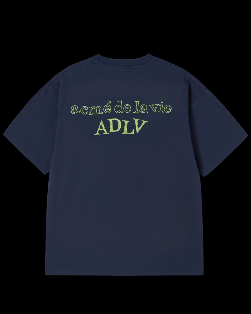 SHAKE BASIC LOGO SHORT SLEEVE T-SHIRT NAVY