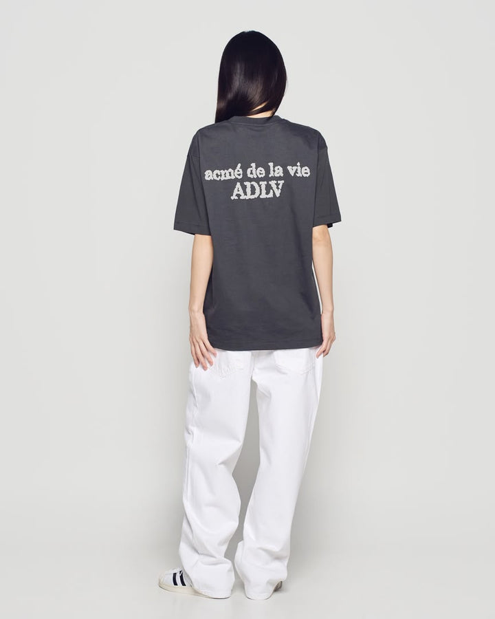 BUMPING BASIC LOGO SHORT SLEEVE T-SHIRT CHARCOAL