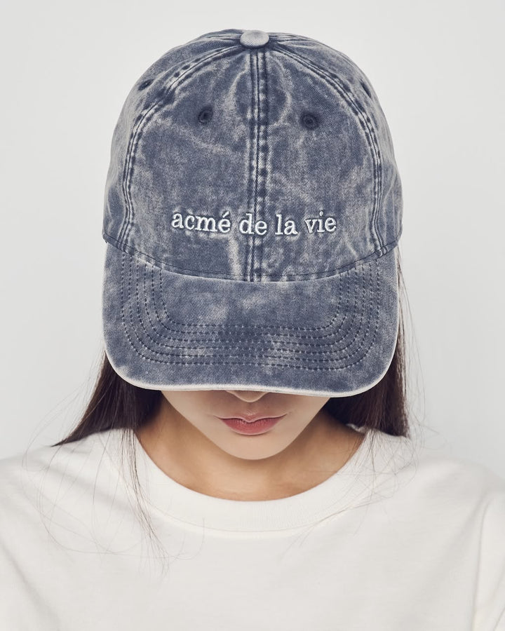 ADLV WASHED BALL CAP NAVY