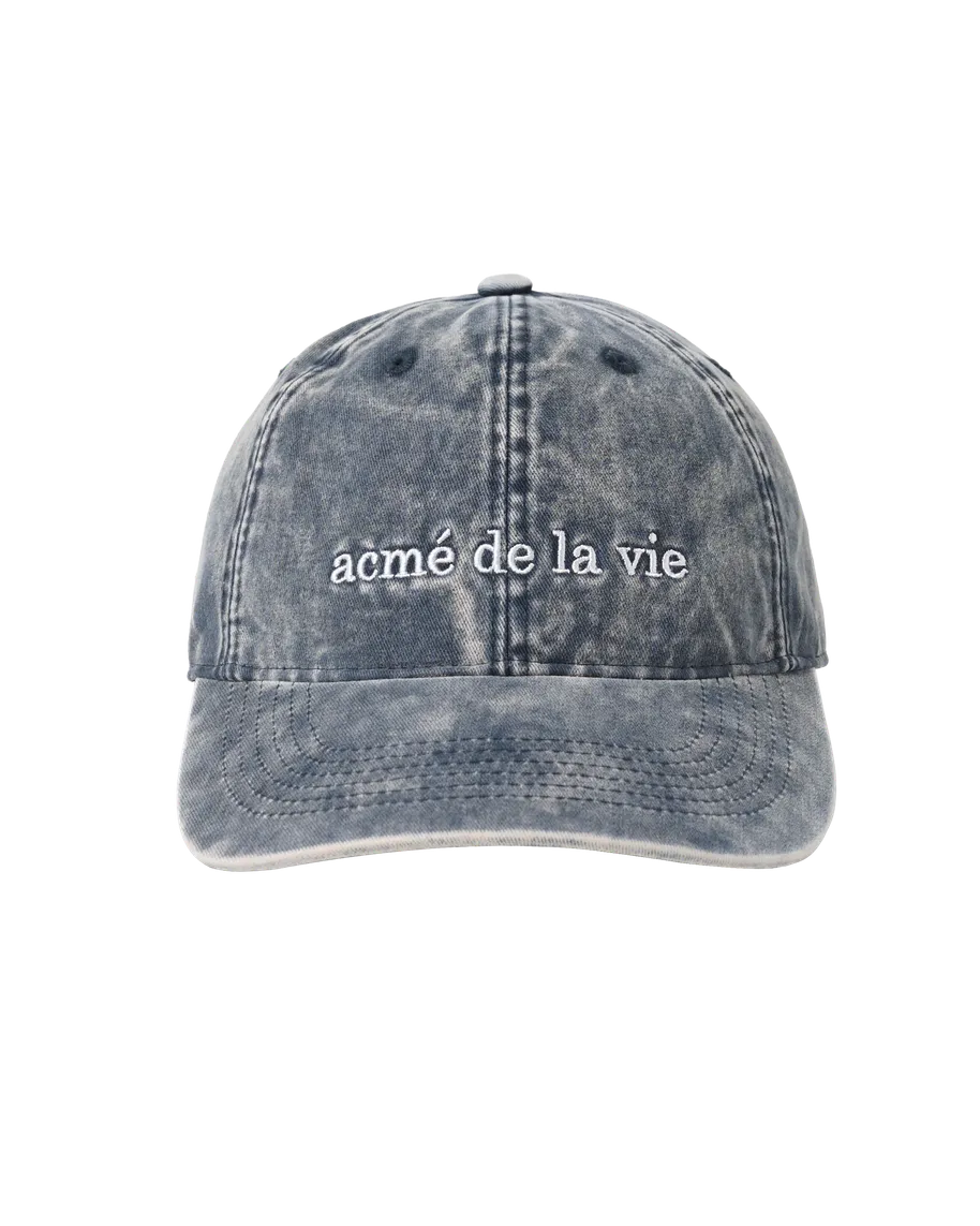 ADLV WASHED BALL CAP NAVY
