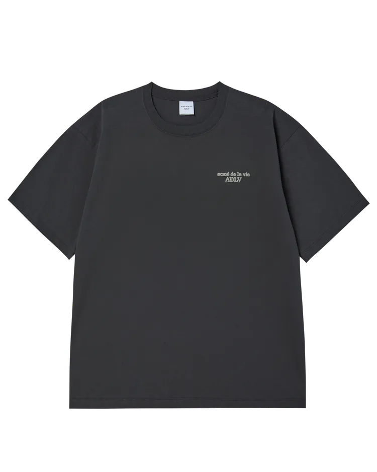 BUMPING BASIC LOGO SHORT SLEEVE T-SHIRT CHARCOAL