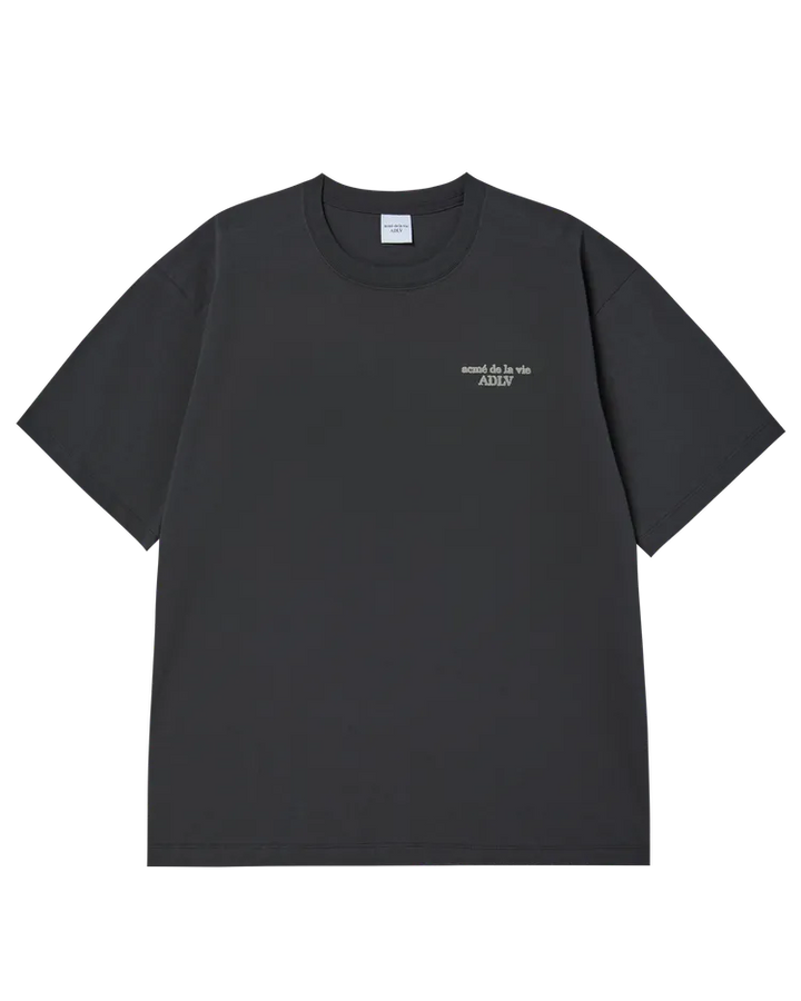 BUMPING BASIC LOGO SHORT SLEEVE T-SHIRT CHARCOAL