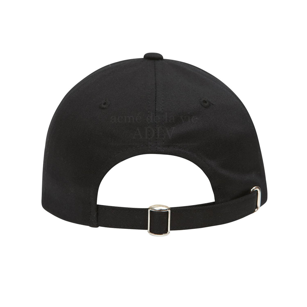 ADLV BASIC BASEBALL CAP BLACK