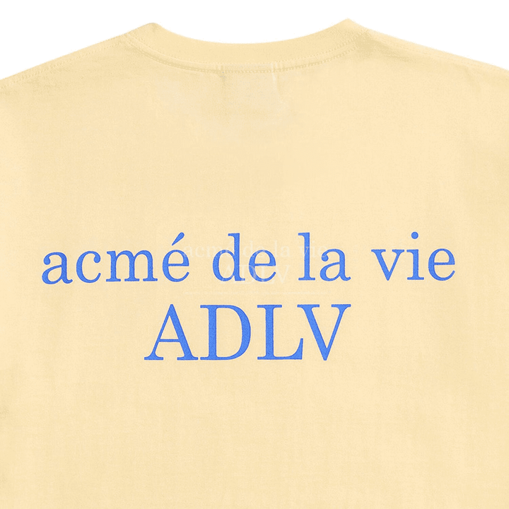 ADLV BASIC SHORT SLEEVE T-SHIRT 2 LIGHT YELLOW